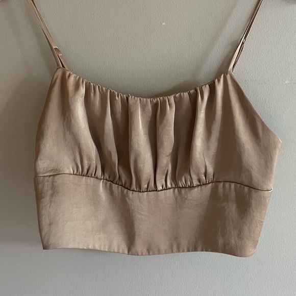 Wilfred satin crop top - Picture 2 of 4